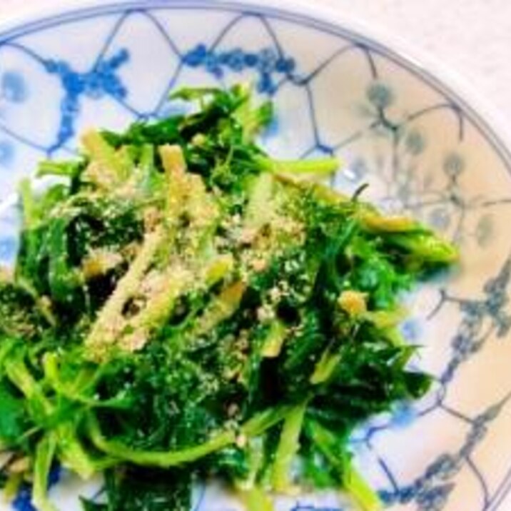超簡単!水菜のポン酢マヨネーズあえ